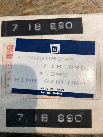 Opel Astra F Vectra A Kadett E Synchronring 1. & 2. Gang neu original GM