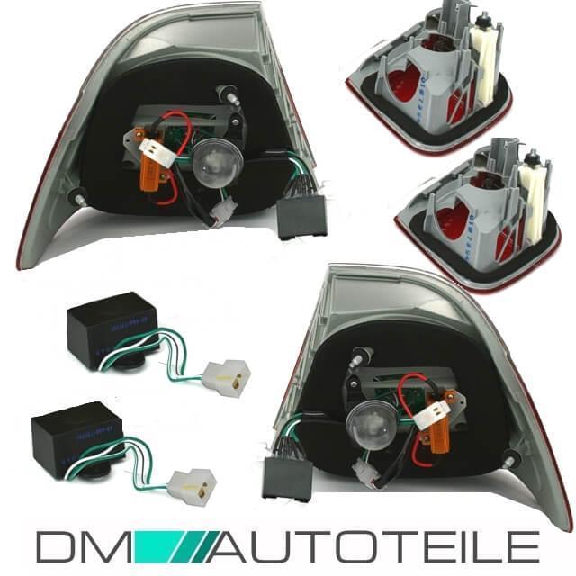 LED RÜCKLEUCHTEN Set Coupe Rot Weiss passt für BMW E46 99-03 nicht M3 Facelift