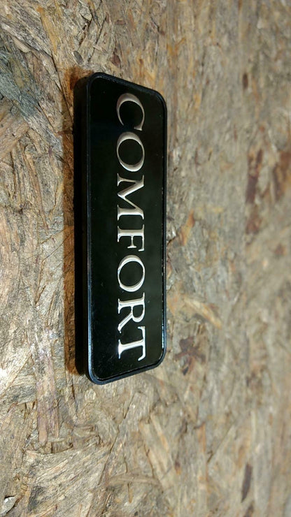 Original GM Opel Vectra B Emblem Vordertüre "Comfort" NEU