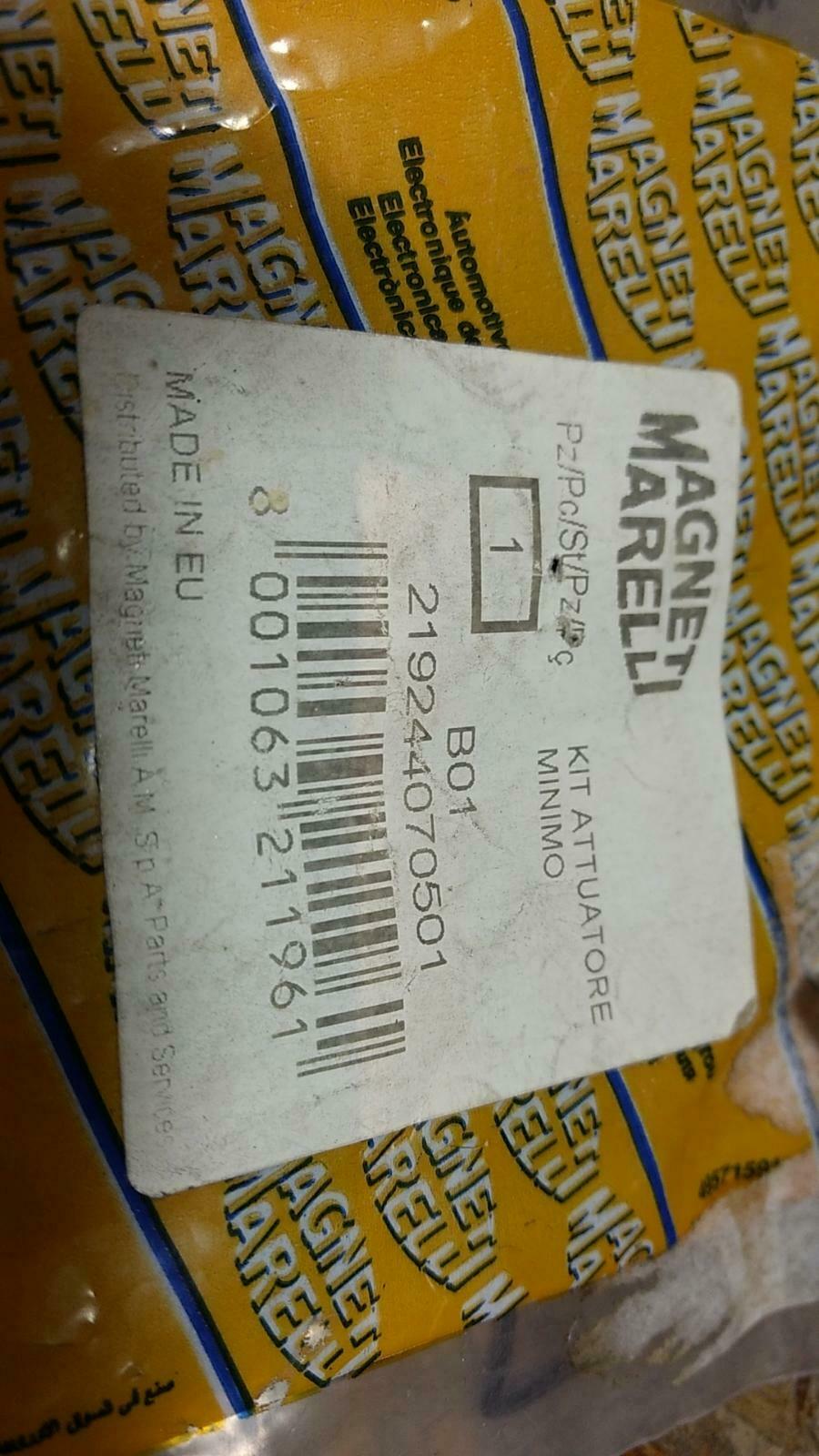Fiat Leerlaufventil Luftversorgung original Magneti Marelli NEU