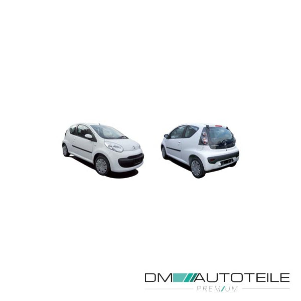 Außenspiegel rechts konvex teilgrundiert mech. passt für Toyota Aygo, 107, C1