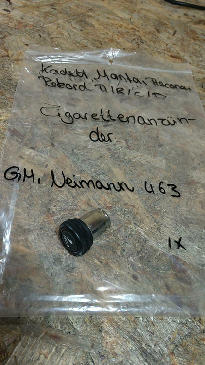 Kadett Manta uvm Zigarettenanzünder original GM NEIMANN NEU