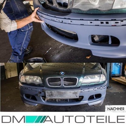 LIMOUSINE Bodykit Stoßstange Front +Heck passt für BMW E46 nicht M Paket II+ABE*