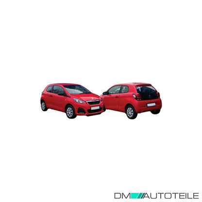 Stoßstange vorne grundiert passt für Peugeot 108 ab 05/2014