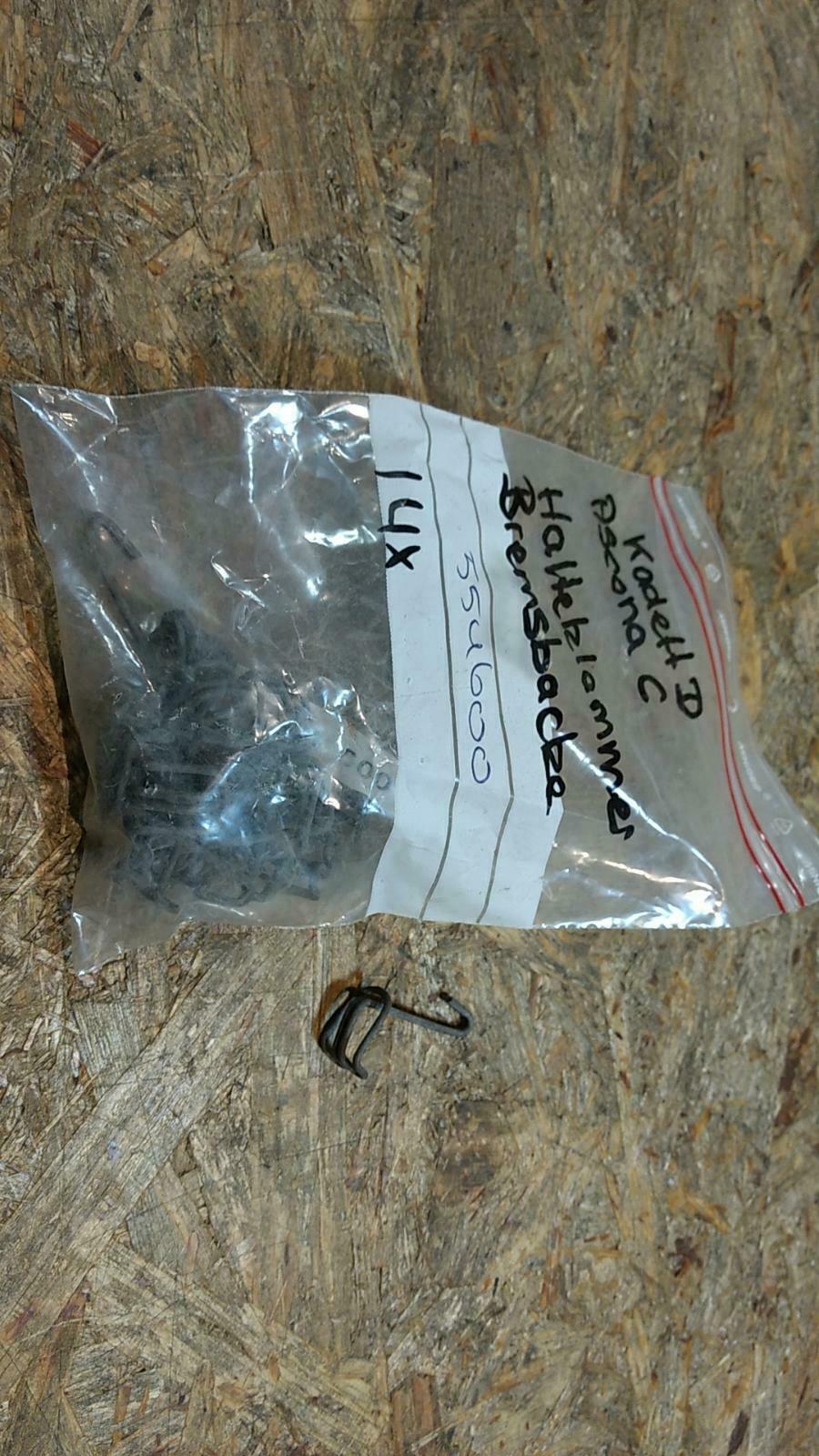 Kadett D Ascona C Halteklammer Bremsbacken original GM Opel NEU
