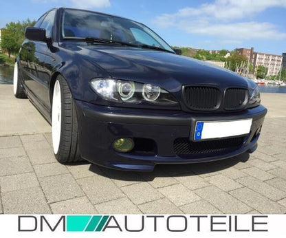 Stoßstange vorne Komplett+ Nebel ABS passt für BMW E46 3er 98-05 +ABE*ZULASSUNG