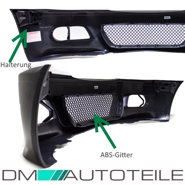 Sport Stoßstange Vorne passt für BMW E46 Coupe Cabrio 99-03 Limo 98-01 nicht M3