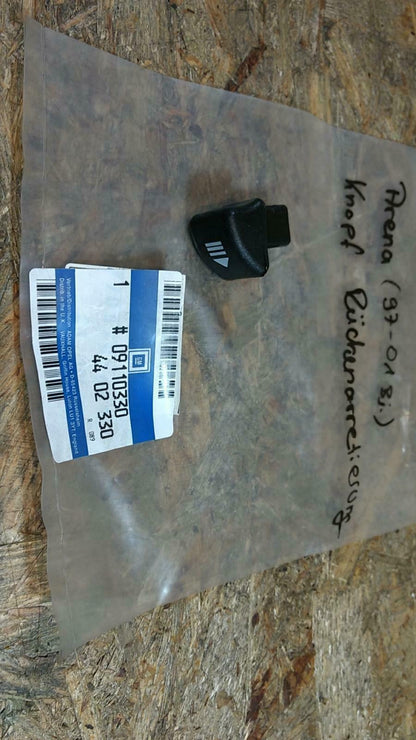 Arena 97-01 Knopf Rückenarretierung original GM Opel NEU