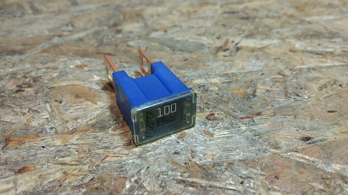Agila A Maxi Sicherung 80A dunkelblau original GM Opel NEU