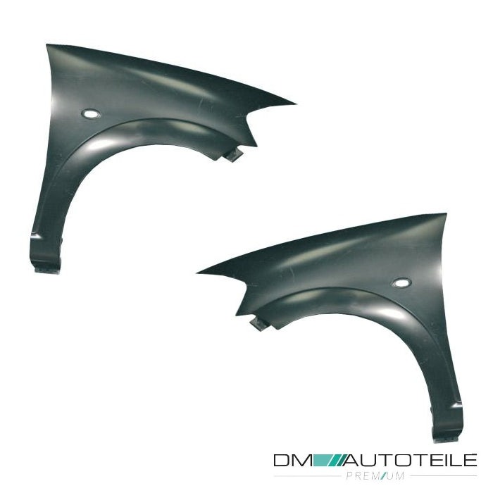 Kotflügel SET rechts+links vorne mit Blinkerloch passt für Citroën C3 I 05-09