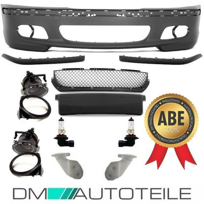 Stoßstange passt für BMW E46 Limo Touring FACELIFT +NSW nur M Paket II+Halter