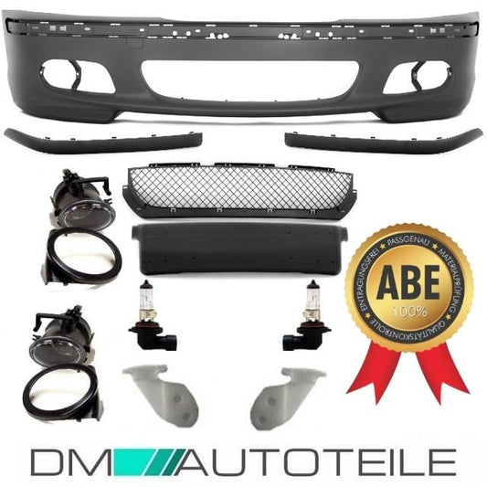 Stoßstange passt für BMW E46 Limo Touring FACELIFT +NSW nur M Paket II+Halter