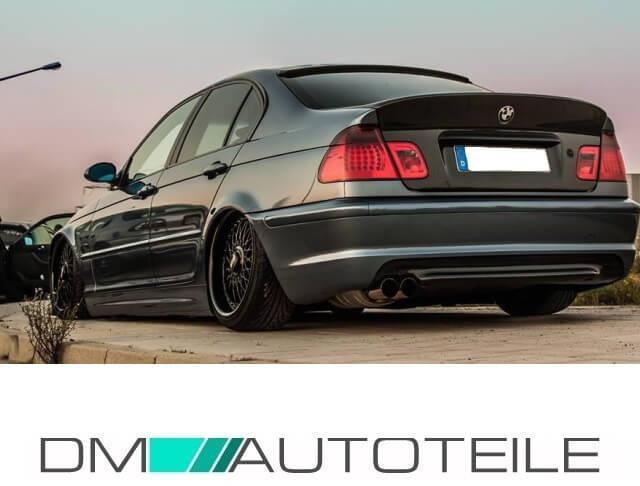 Heck Stoßstange PDC +Halter passt für BMW E46 Limousine M-Technik II+*ABE 01-05