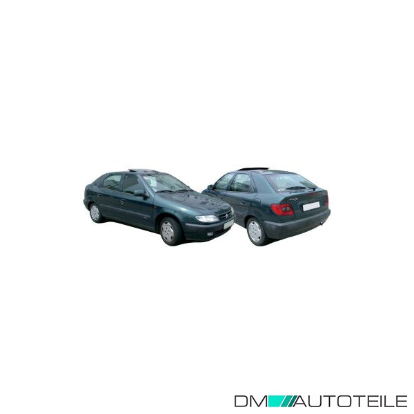 Außenspiegel links kpl. asphärisch mit Kabel glasklar passt für Citroën Xsara