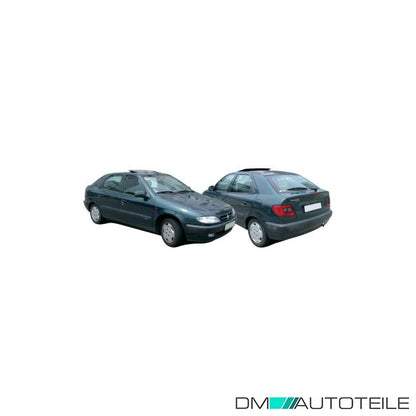 Außenspiegel links kpl. asphärisch mit Kabel glasklar passt für Citroën Xsara