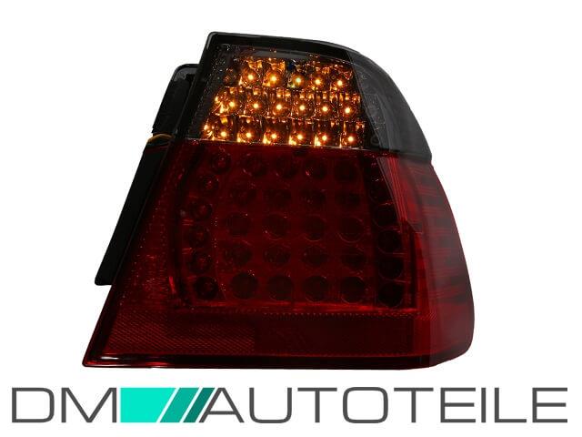 LIMOUSINE LED Rückleuchten SET Rot Smoke abgedunkelt passt für BMW E46 1998-2001