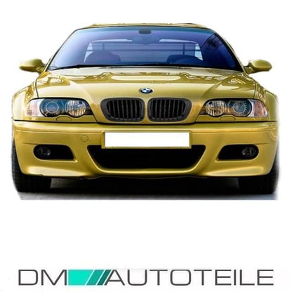 Sport Stoßstange Vorne passt für BMW E46 Vorfacelift + NSW + Kühlergrill nicht M3