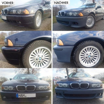 SPORT Stoßstange ABS ohne PDC/SRA+ Nebel Set für M5 M+NIETEN passt für BMW E39
