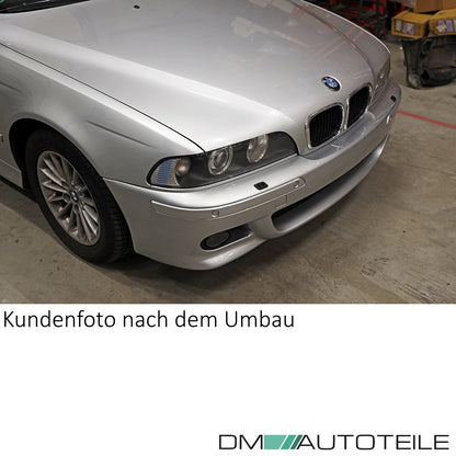 STOßSTANGE vorne für SRA+PDC+Nebel+MONTAGE SET passt für BMW E39 außer M5 M ABE*