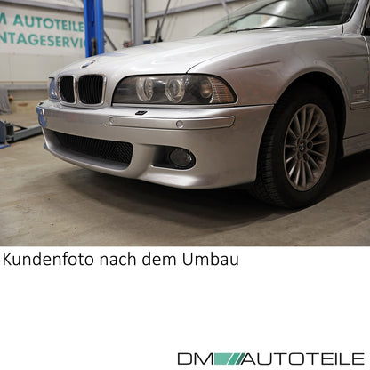 STOßSTANGE vorne für SRA+PDC+Nebel+MONTAGE SET passt für BMW E39 außer M5 M ABE*