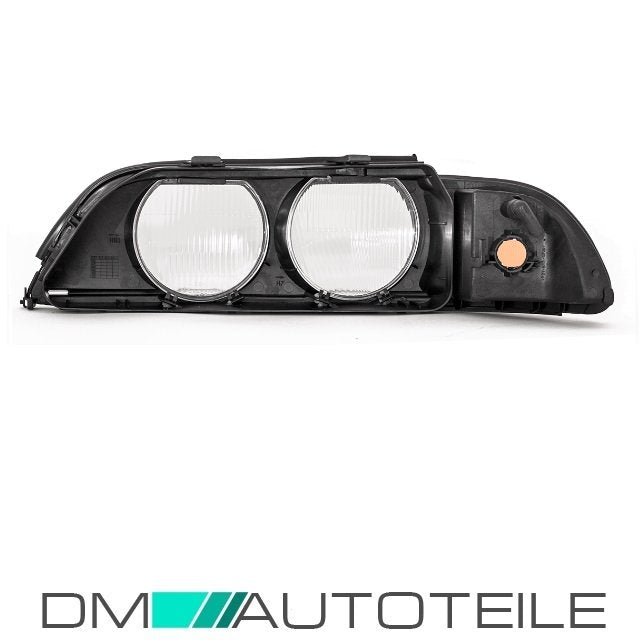 SET Scheinwerfer Gehäuse Blinker Orange +DICHTUNG +SIKA passt für BMW E39 95-00