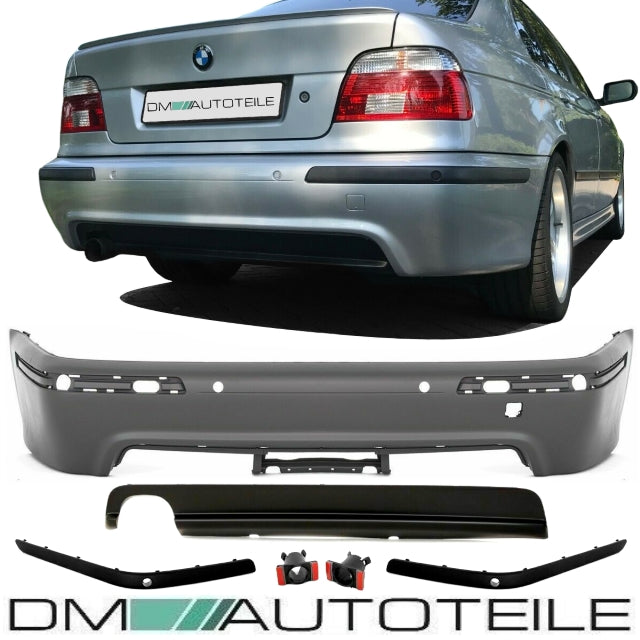 Heck Stoßstange hinten für PDC+Diffusor passt für BMW E39 auch M Paket M5 95-03