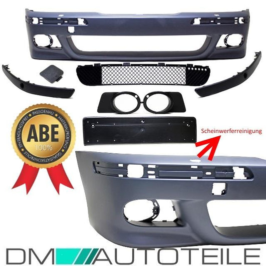 PREMIUM Front Stoßstange grundiert für PDC/SRA passt für BMW E39 nicht M5 M ABE*