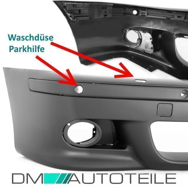 Stoßstange vorne grundiert passt für BMW E39 nicht Serien M5 aus ABS+Nebel Chrom
