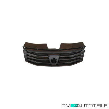 Kühlergrill Kühlergitter Grill schwarz passt für Dacia Sandero Baujahr 2008-2012