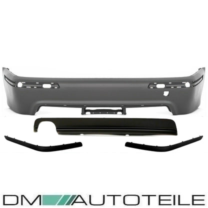 ABE* Sport Stoßstange hinten ohne PDC+Diffusor passt für BMW E39 Limousine 95-04