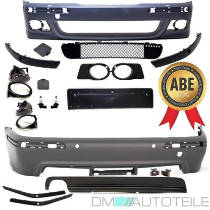 Stoßstange SRA+PDC Front Heck ABS grundiert passt für BMW E39 95-04 nicht M+ABE