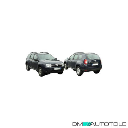 Stoßstange vorne schwarz passt für Dacia Duster 10-13 ohne Nebelscheinwerfer
