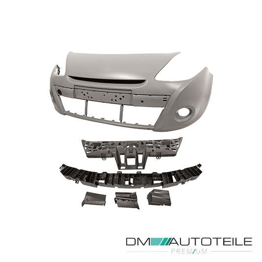 Stoßstange vorne grundiert +Halter passt für Renault Clio III bj 09-12 *16 Zoll
