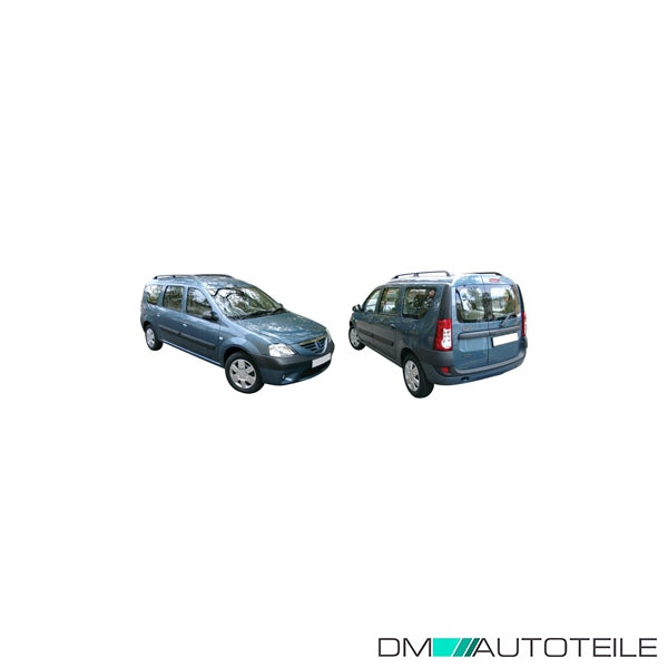 Stoßstange vorne schwarz passt für Dacia Logan MCV 06-08 mit Nebelscheinwerfer