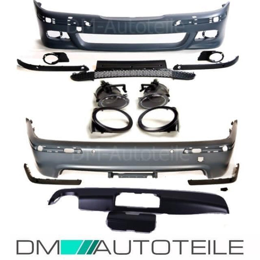 Stoßstange Komplettpaket ABS PDC+AHK passt für BMW E39 LIMOUSINE 95-03 außer M
