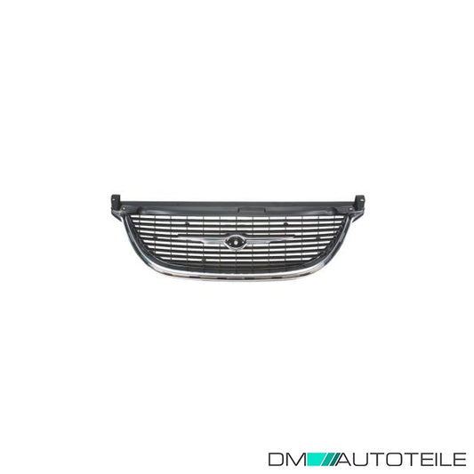 Kühlergrill vorne grau verchromt passt für Chrysler Voyager IV 01-04