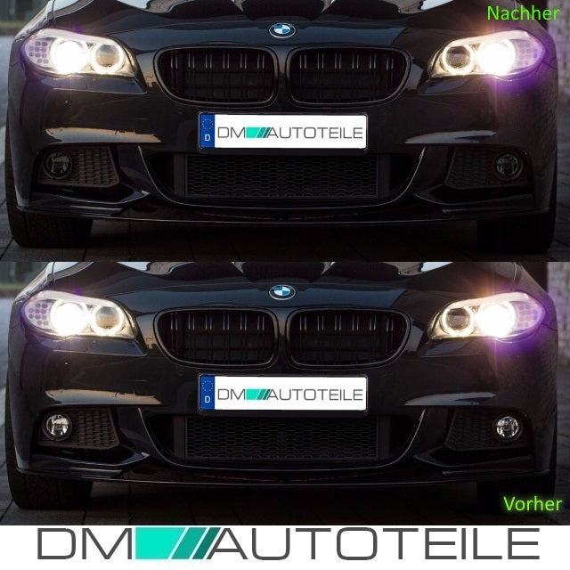 2xH11 Nebelscheinwerfer Smoke Schwarz für BMW X5 F22 F23 E92 E93 F10 F11 M-Paket