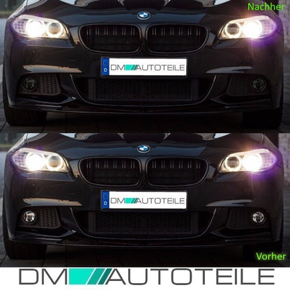 2xH11 Nebelscheinwerfer Smoke Schwarz für BMW X5 F22 F23 E92 E93 F10 F11 M-Paket
