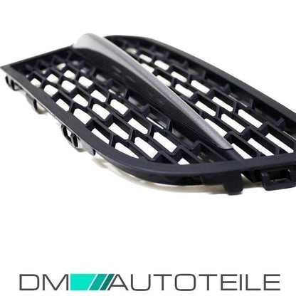 Umbau Gittereinsatz Stoßstange Gitter Links Rechts passend für BMW 5er F10 F11 M-Paket 550