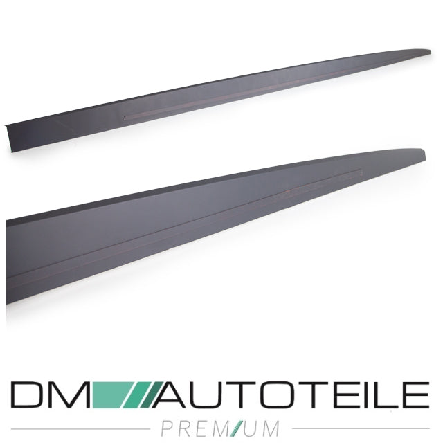 SET Seitenschweller Ansatz grundiert aus ABS passend für BMW 5er E60 E61 bj 03-10