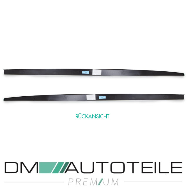SET Seitenschweller Ansatz grundiert aus ABS passend für BMW 5er E60 E61 bj 03-10