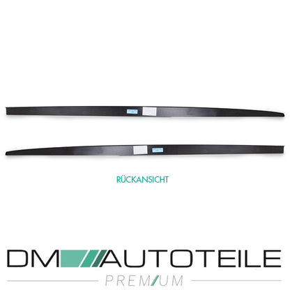 SET Seitenschweller Ansatz grundiert aus ABS passend für BMW 5er E60 E61 bj 03-10