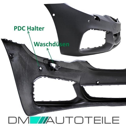 Sport Bodykit Stoßstange Vorne Seite Hinten passt für BMW G30 auch M-Paket 17-