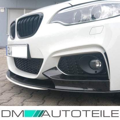 Sport-Performance Carbon Glanz Frontspoiler Spoiler für BMW F22 F23 M-Paket +ABE