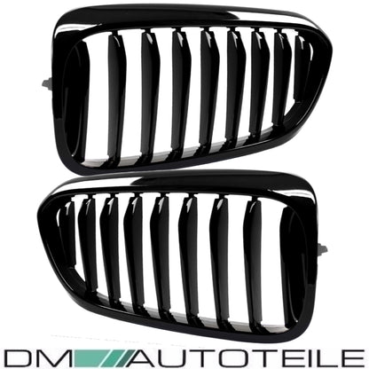 Set Sport-Performance Kühlergrill schwarz glänzend BMW 5er G30 G31 ab 2017-2020
