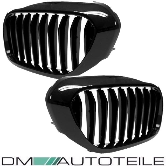 Set Sport-Performance Kühlergrill schwarz glänzend BMW 5er G30 G31 ab 2017-2020