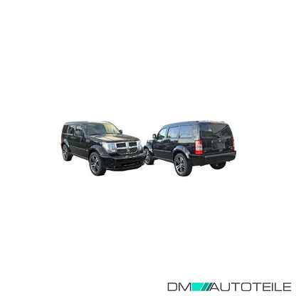 Stoßstange hinten grundiert lackierfähig passt für Dodge Nitro 07-11 ohne PDC