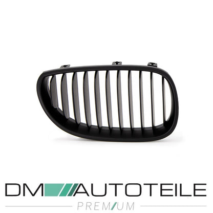 Set Kühlergrill Performance Schwarz Matt passend für BMW 5er E60 E61 Bj 03-10
