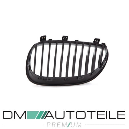 Set Kühlergrill Performance Schwarz Matt passend für BMW 5er E60 E61 Bj 03-10
