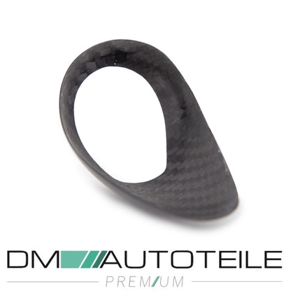 Echt-Carbon Schaltknauf Blende GWS Wahlhebel passt für BMW M3 M4 M5 M6 F-Serie